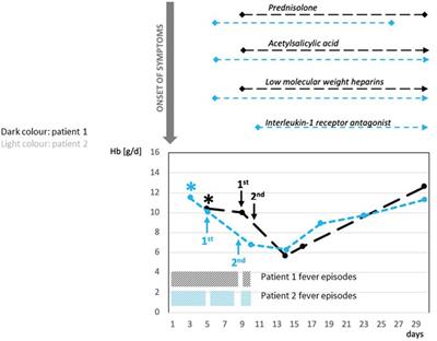 Hemolytic anemia following intravenous immunoglobulins in children with PIMS-TS: Two case reports